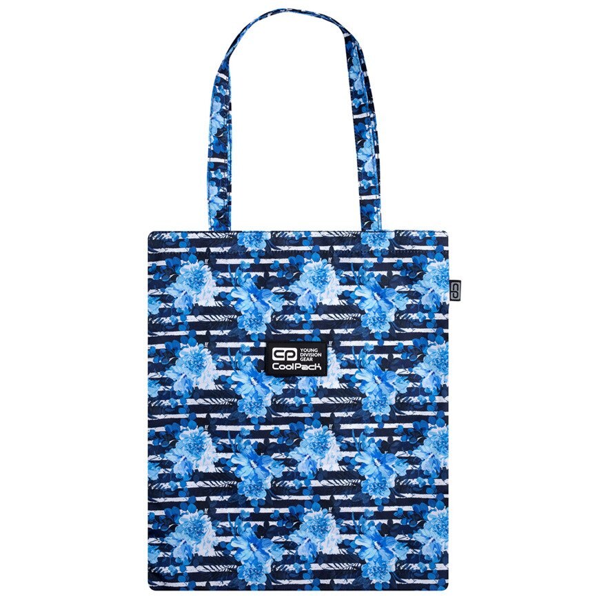 Sacosa de cumparaturi Coolpack, albastru, 32.5 x 42.5 x 0.5 cm