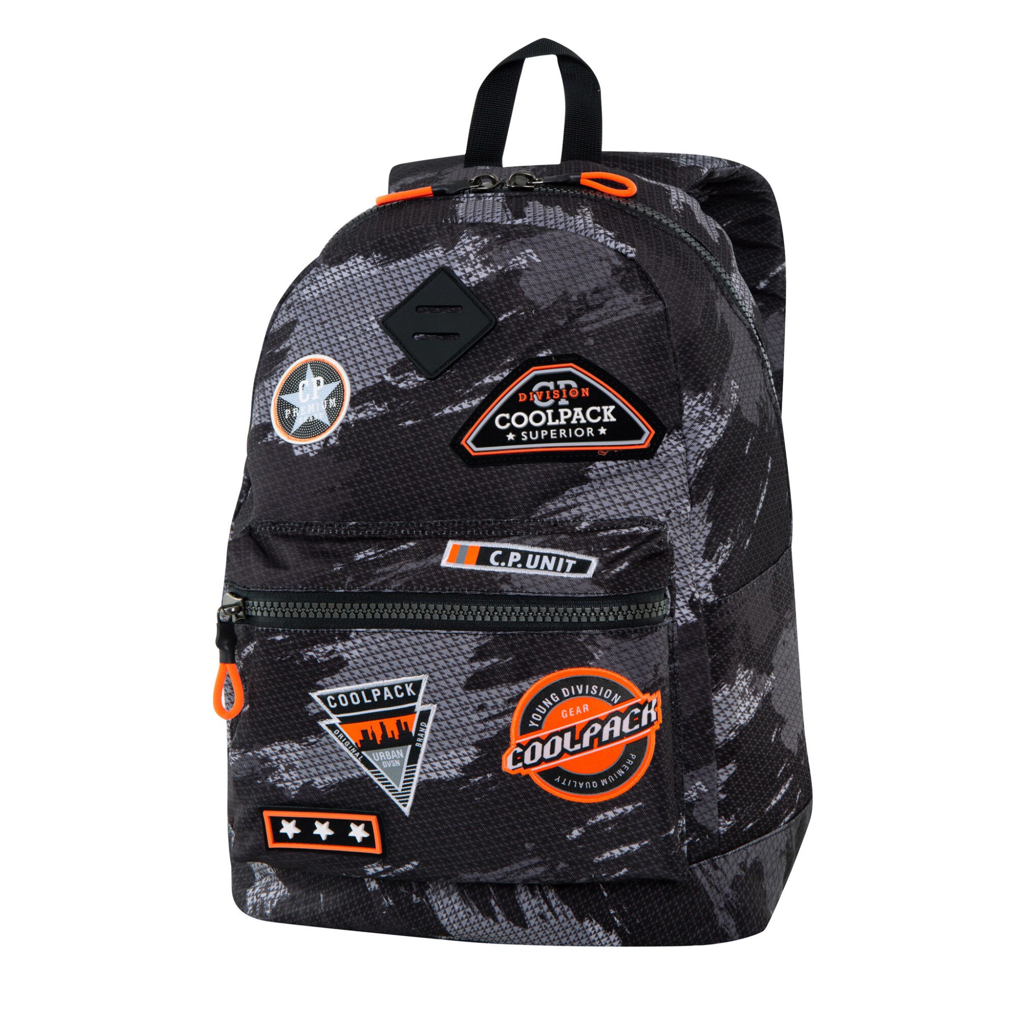 Ghiozdan Coolpack CROSS badges B BLACK 42*31*17cm