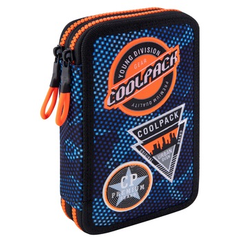 Penar echipat Coolpack Jumper 2 doua fermoare B NAVY 20*13,5*5cm Penar echipat Coolpack Jumper 2 doua fermoare B NAVY 20*13,5*5cm
