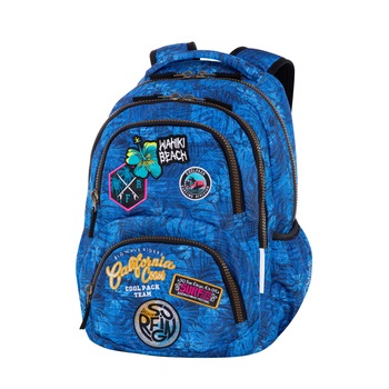 Ghiozdan Coolpack DART badges G, albastru, 46 x 34 x 17 cm Ghiozdan Coolpack DART badges G, albastru, 46 x 34 x 17 cm