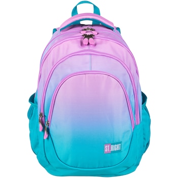 Ghiozdan St.Right cu 4-compartimente BP6 TURQUOISE OMBRE/TURKUSOWE OMBRE, 22 x 31 x 42 cm Ghiozdan St.Right cu 4-compartimente BP6 TURQUOISE OMBRE/TURKUSOWE OMBRE, 22 x 31 x 42 cm