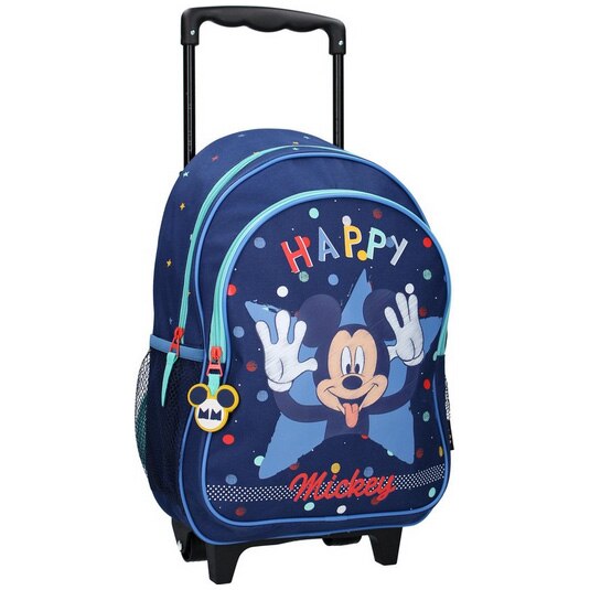 Ghiozdan troller Mickey Mouse Happiness, 17 x 28 x 38 cm