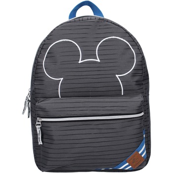 Ghiozdan Disney Fashion Mickey Mouse Peep Gray Large, 12 x 29 x 39 cm Ghiozdan Disney Fashion Mickey Mouse Peep Gray Large, 12 x 29 x 39 cm