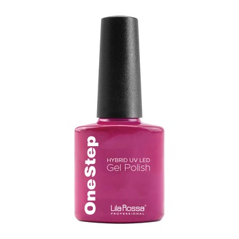 Oja semipermanenta, Lila Rossa, OneStep, 3 in 1, 7 ml, 021 Oja semipermanenta, Lila Rossa, OneStep, 3 in 1, 7 ml, 021