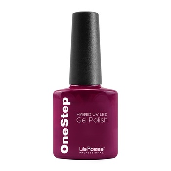 Oja semipermanenta, Lila Rossa, OneStep, 3 in 1, 7 ml, 074 Oja semipermanenta, Lila Rossa, OneStep, 3 in 1, 7 ml, 074