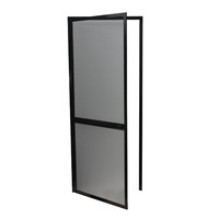 plasa usa contra insectelor cu profil dublu aluminiu semi-asamblata kamat maro dimensiune 90x200 cm imagen 28_0_
0
