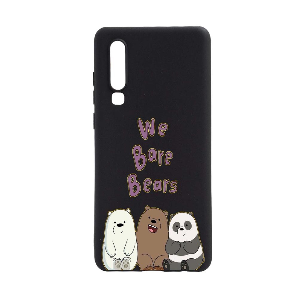 Husa Samsung Galaxy A7 2018, We Bare Bears, rezistenta la uzura, anti-alunecare, din silicon Premium, B588