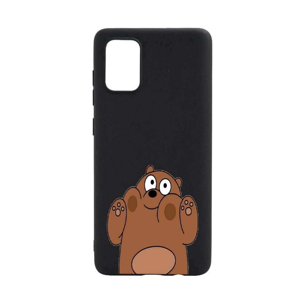 Husa Samsung Galaxy S20 Plus, Bear, rezistenta la uzura, anti-alunecare, din silicon Premium, B589