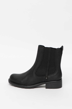 Clarks, Ghete Chelsea de piele Orinoco Club, Negru, 4 Clarks, Ghete Chelsea de piele Orinoco Club, Negru, 4