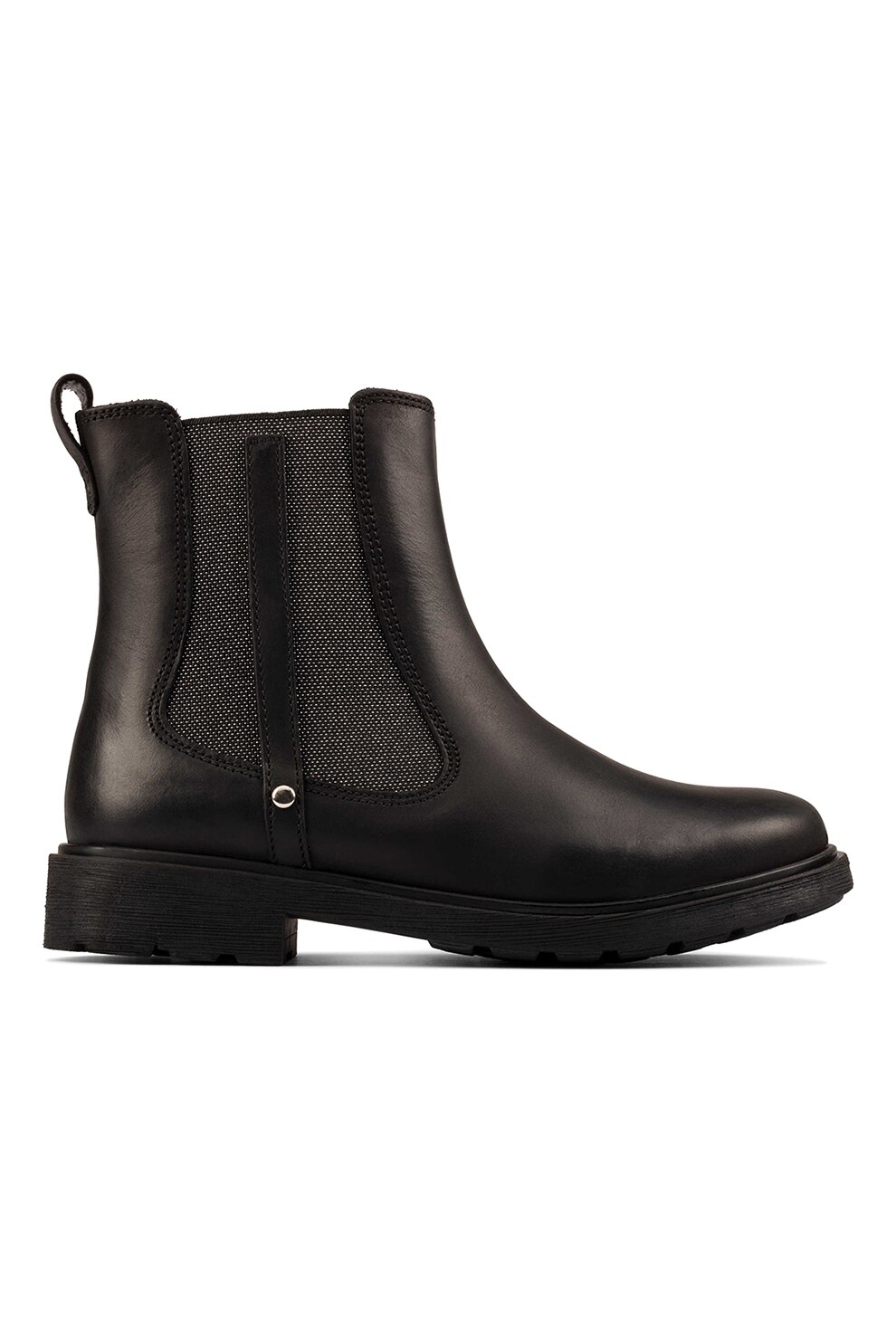 Clarks, Ghete Chelsea din piele Astrol Orin, Negru