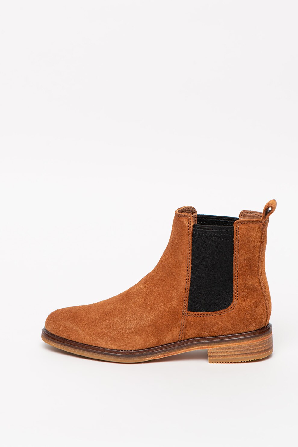 Clarks, Ghete Chelsea din piele intoarsa Clarkdale Arlo, Scortisoara, 4