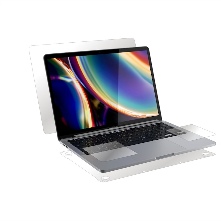 Alien Surface Védőfólia, Teljes védelem, Apple MacBook Pro 13" Touch Bar 2020 Készülékre