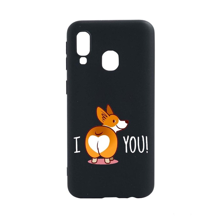 Силиконов калъф Unique за Huawei P Smart 2019 / Honor 10 Lite, Sweet doggy emoji, B593