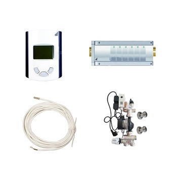 Set automatizare Purmo pentru incalzire prin pardoseala cu apa, termostat Tempco Digital 2 bucati, master automat si kit de reglare temperatura Set automatizare Purmo pentru incalzire prin pardoseala cu apa, termostat Tempco Digital 2 bucati, master automat si kit de reglare temperatura