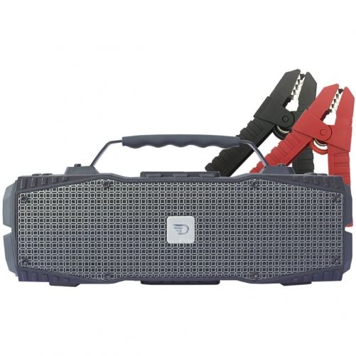 Boxa portabila wireless bluetooth 4.0, 30 W RMS, IPX5, Survivor Dreamwave, redresor auto si lanterna, negru