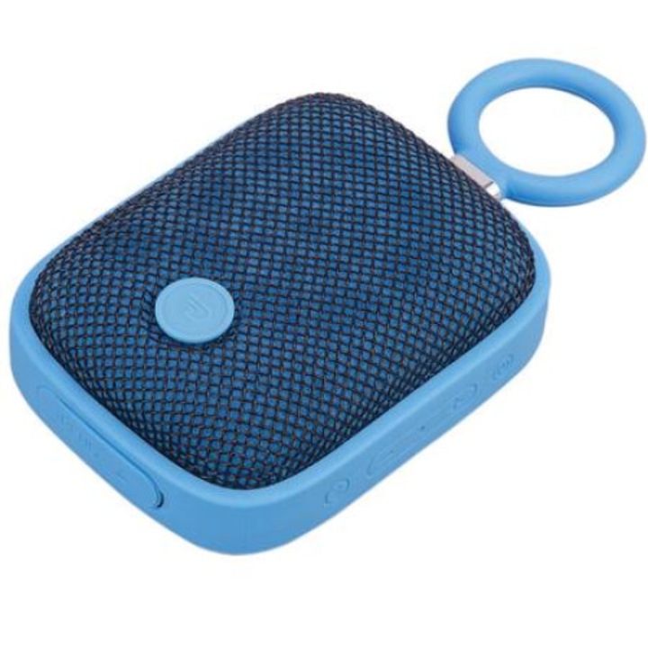 Mini boxa wireless bluetooth 4.0, 5 W RMS, IPX5, Bubble Pods Dreamwave, albastru