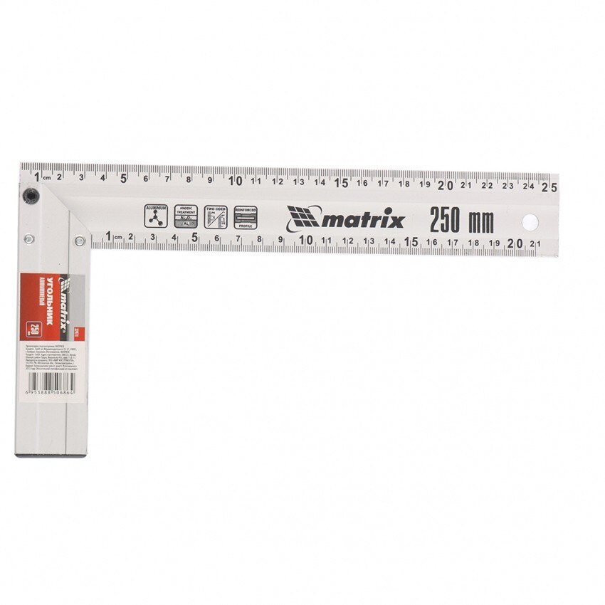 Echer, 300 mm, din aluminiu, turnat MTX