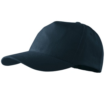 Sapca pentru adulti 5P, 100% Bumbac, Bleumarin Sapca pentru adulti 5P, 100% Bumbac, Bleumarin