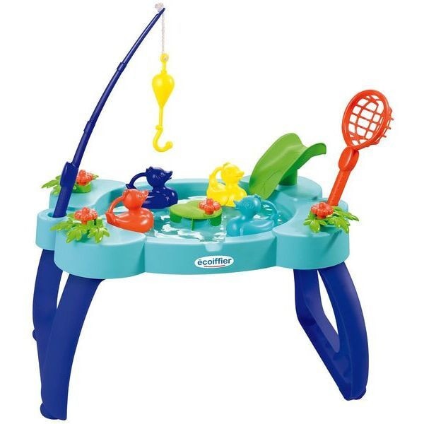 Masuta de joaca cu apa Ecoiffier Pescuieste ratuste, 15 piese