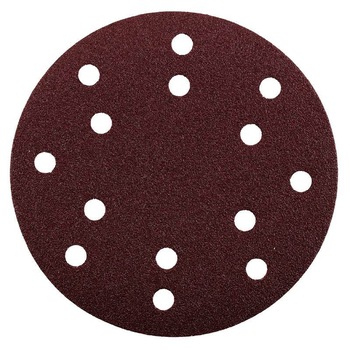 Set 5 buc. disc de slefuire QUICK-STICK pentru lemn si metal Ø 150 mm, Granulatie 240, oxid de aluminiu, cu gauri, KWB Professional Set 5 buc. disc de slefuire QUICK-STICK pentru lemn si metal Ø 150 mm, Granulatie 240, oxid de aluminiu, cu gauri, KWB Professional