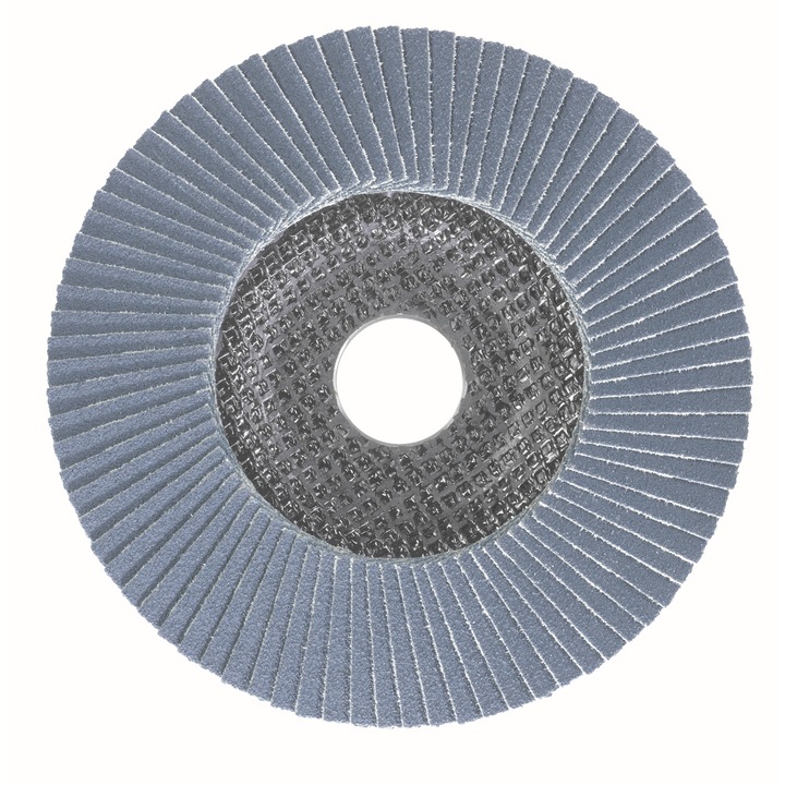 Disc lamelar KWB pentru polizat metal CUT-FIX® 125mm, garnulatie 80