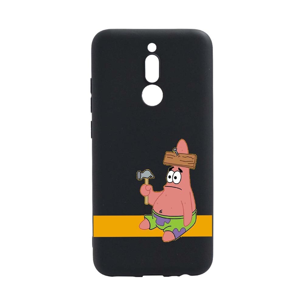 Husa Xiaomi Redmi 8, spongebob patrick star, rezistenta la uzura, anti-alunecare, din silicon Premium, B595