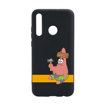 Husa Huawei Honor 20 Lite / P smart Plus 2019, spongebob patrick star, rezistenta la uzura, anti-alunecare, din silicon Premium, B595 Husa Huawei Honor 20 Lite / P smart Plus 2019, spongebob patrick star, rezistenta la uzura, anti-alunecare, din silicon Premium, B595