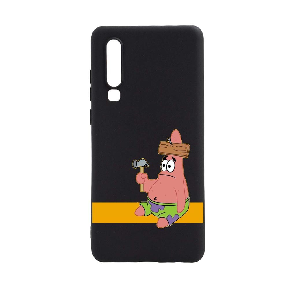 Husa Huawei P30, spongebob patrick star, rezistenta la uzura, anti-alunecare, din silicon Premium, B595