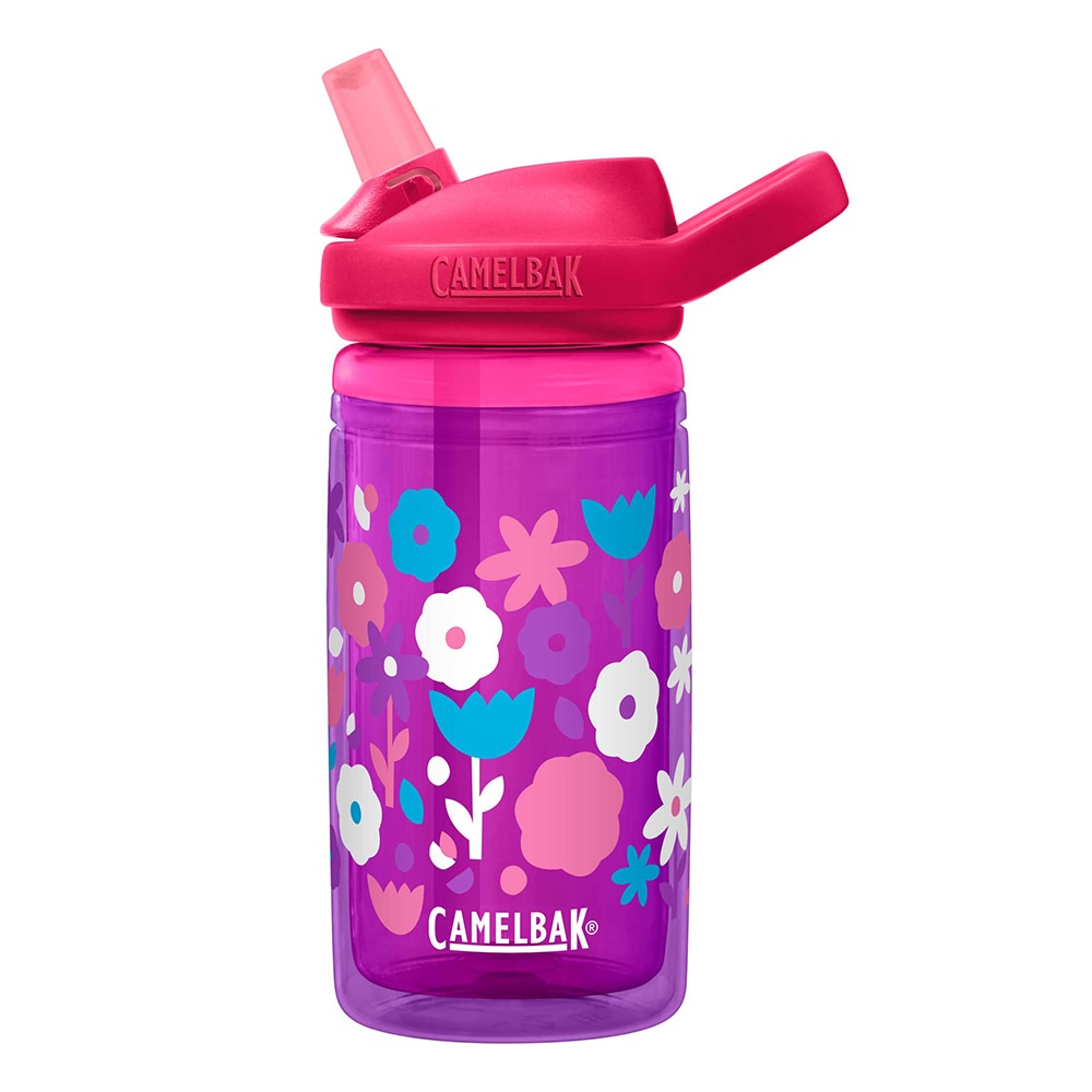 Bidon pentru apa Camelbak Eddy+ Kids Insulated, 0.4 L, Flower Power