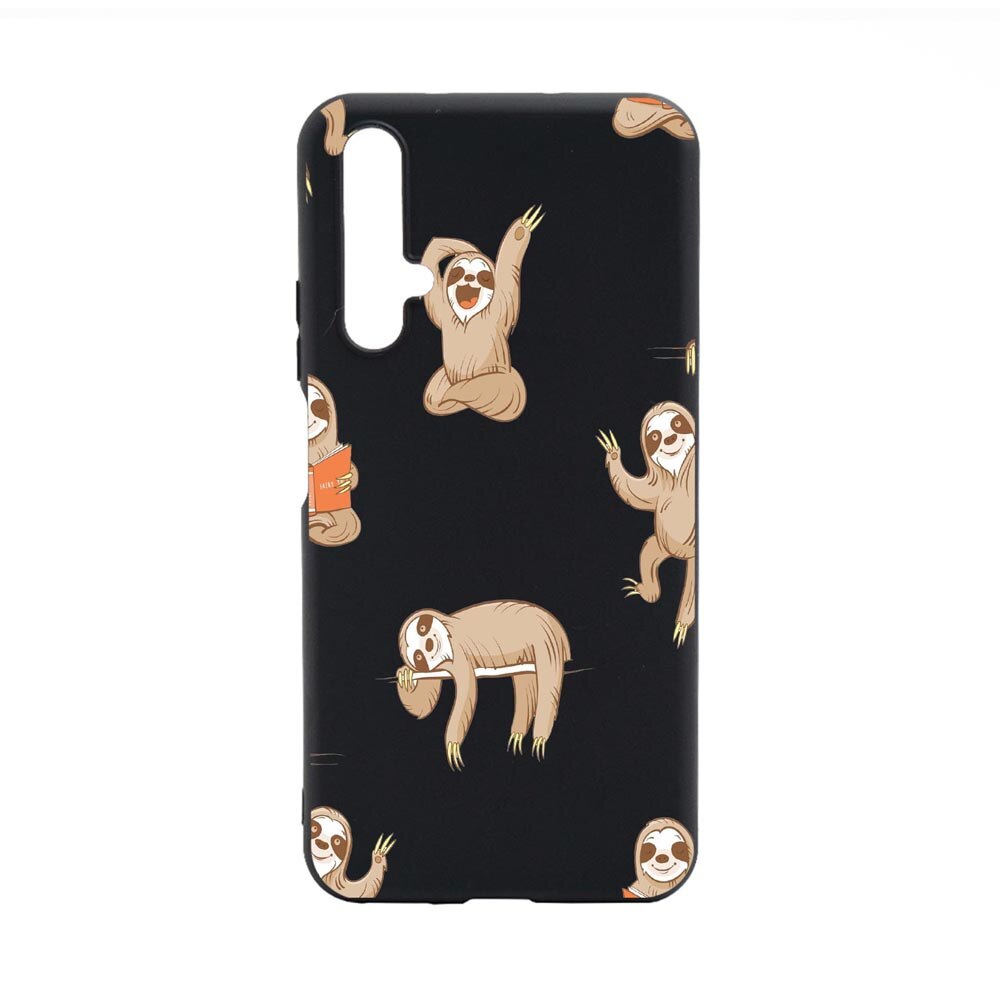 Husa Huawei Nova 5T, Keep Kalm - Be lazy, rezistenta la uzura, anti-alunecare, din silicon Premium, B598