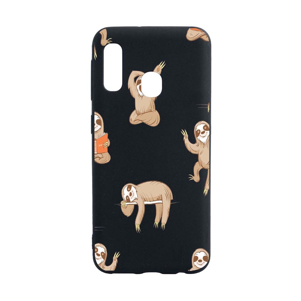 Husa Samsung Galaxy A20E, Keep Kalm - Be lazy, rezistenta la uzura, anti-alunecare, din silicon Premium, B598