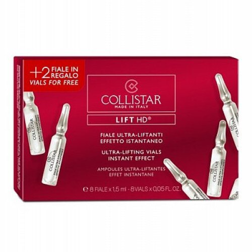 Fiole ultralifting pentru fata, gat si decolteu Collistar Ultra Lifting 8 x 1.5 ml