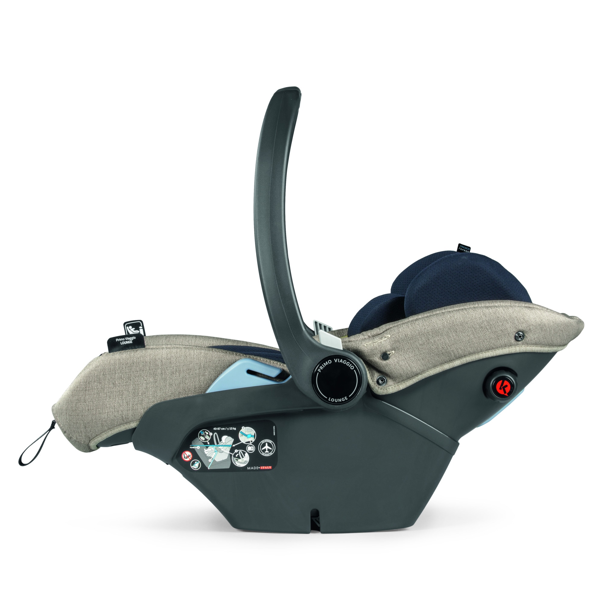 Scaun Auto Peg Perego, PRIMOVIAGGIO Lounge Luxe Ecru