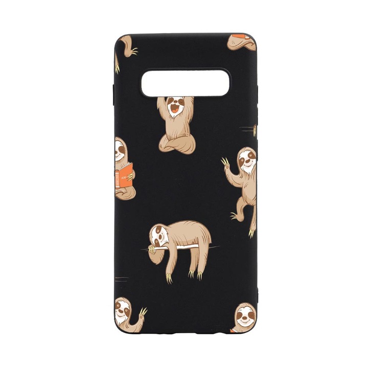 Силиконов калъф Unique за Samsung Galaxy S10 Plus, Keep Kalm - Be lazy, B598