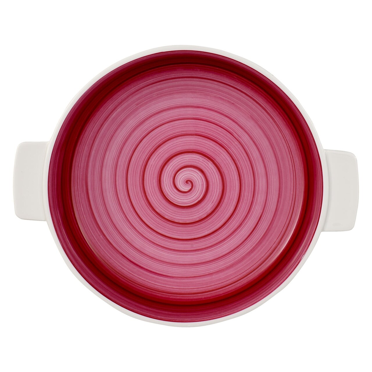 Vas de copt, Villeroy & Boch, Clever Cooking, Ø 24 cm, portelan, pictat manual, roz