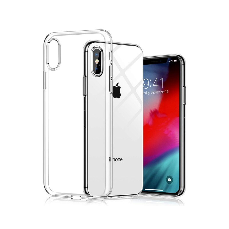 Husa Spate Silicon Ultra Slim Upzz iPhone Xs Max , Silicon , Transparenta