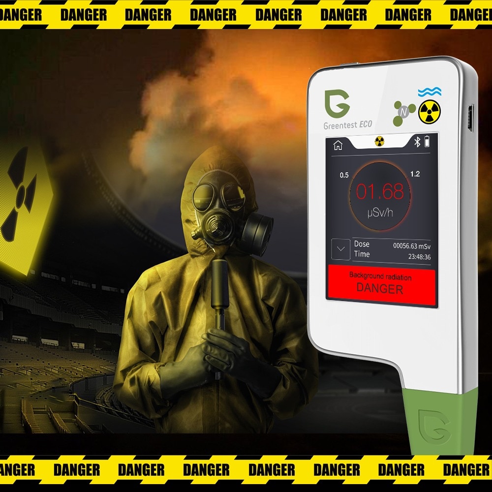 Tester Greentest ECO 6 Nitrati si radiatii din fructe, legume, carne ...
