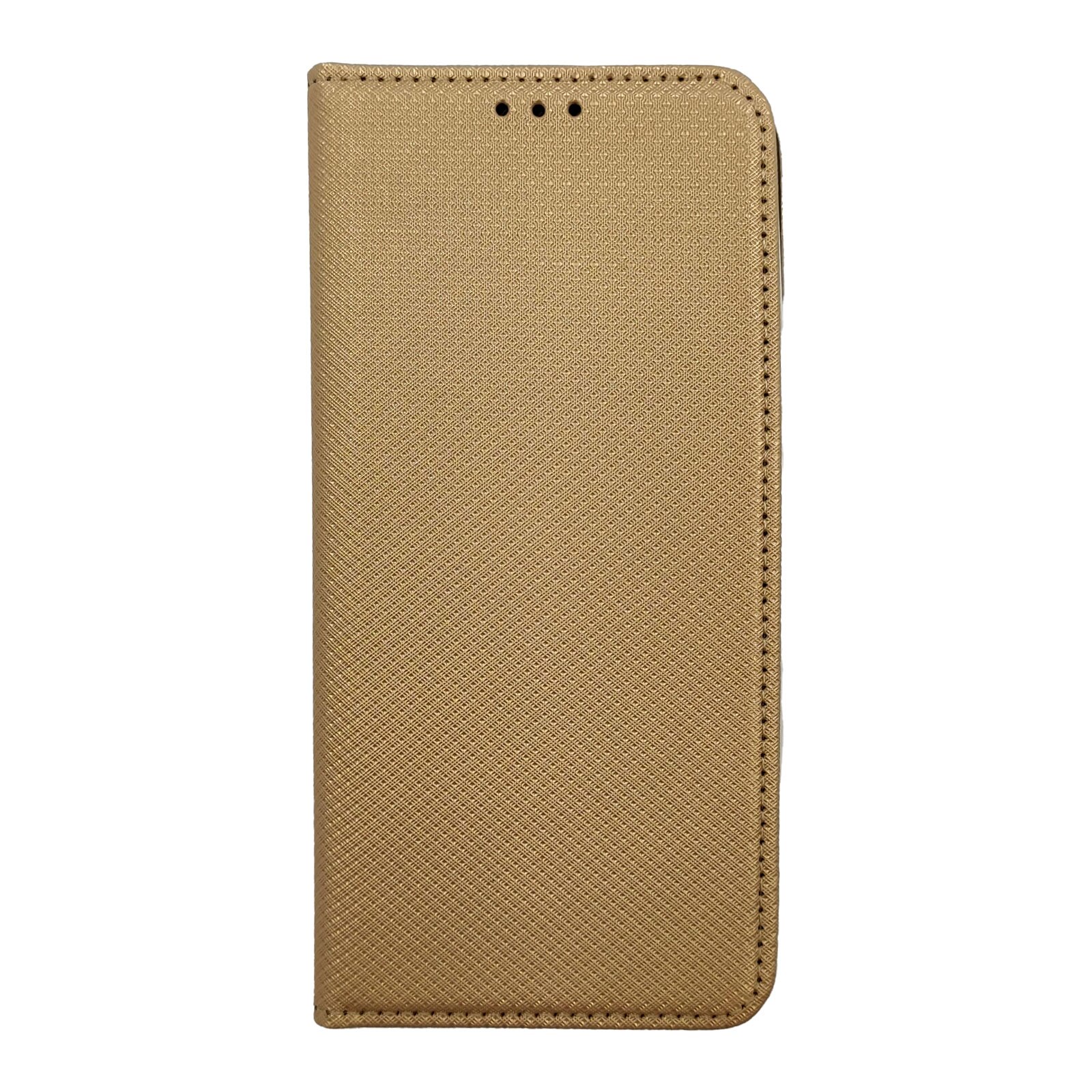 Husa Flip Carte Nokia 3.2 Magnetica Cu Stand, Portofel, Antisoc, Viceversa Auriu