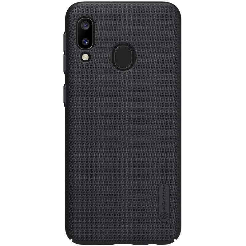 Husa Samsung A20e si Stand Telefon, Nillkin, Super Frosted, Negru