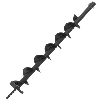 Burghiu de foreza vidaXL, Otel, 2,5 cm, 80 x 800 mm, Negru Burghiu de foreza vidaXL, Otel, 2,5 cm, 80 x 800 mm, Negru
