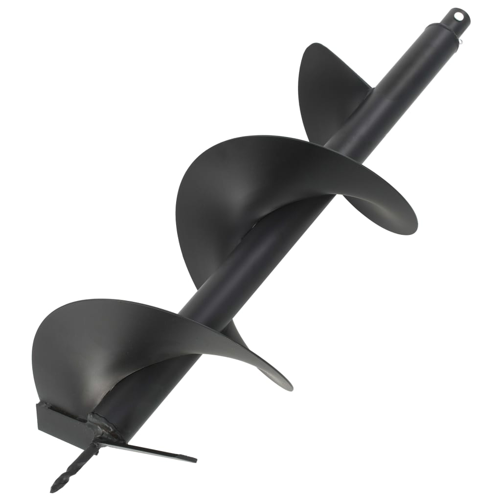 Burghiu de foreza vidaXL, Otel, 4,8 cm, 250 x 800 mm, Negru