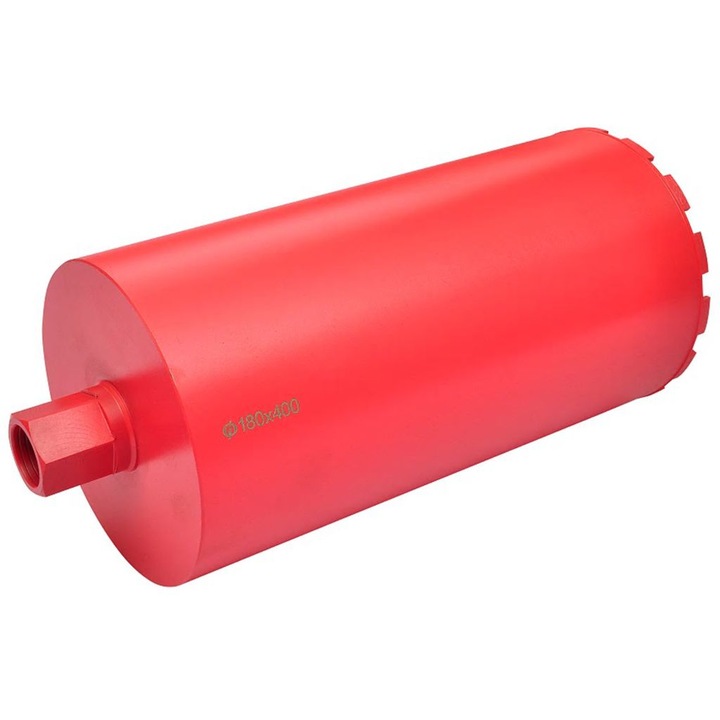 Carota diamantata gaurire uscata/umeda, vidaXL, Metal, 180 x 400 mm