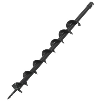 Burghiu de foreza vidaXL, Otel, 2,5 cm, 60 x 800 mm, Negru Burghiu de foreza vidaXL, Otel, 2,5 cm, 60 x 800 mm, Negru