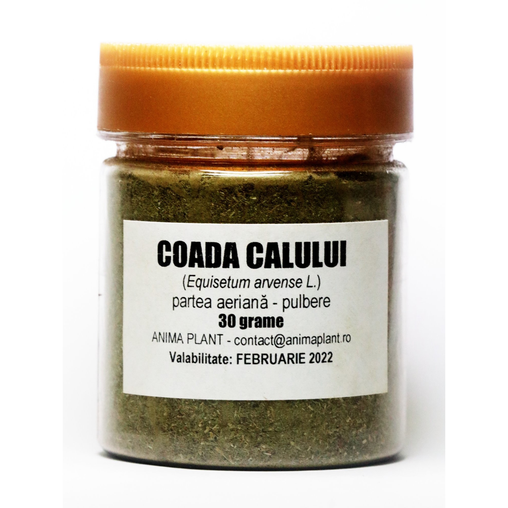Coada calului, Equisetum arvense, partea aeriana, pulbere, Anima Plant, 30 g
