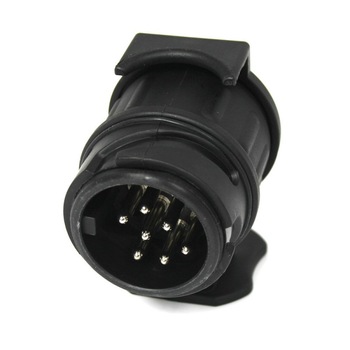 Adaptor Priza Remorca, Volkswagen, de la 13 la 7 pini, Negru Adaptor Priza Remorca, Volkswagen, de la 13 la 7 pini, Negru