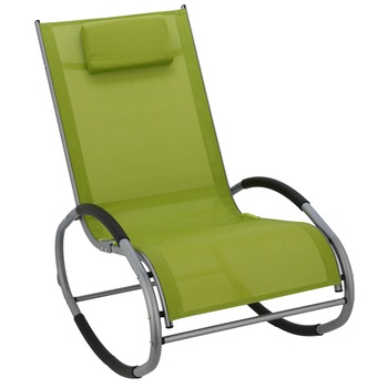 Scaun balansoar gradina Kring, 625x1100x925/515, culoare verde Scaun balansoar gradina Kring, 625x1100x925/515, culoare verde