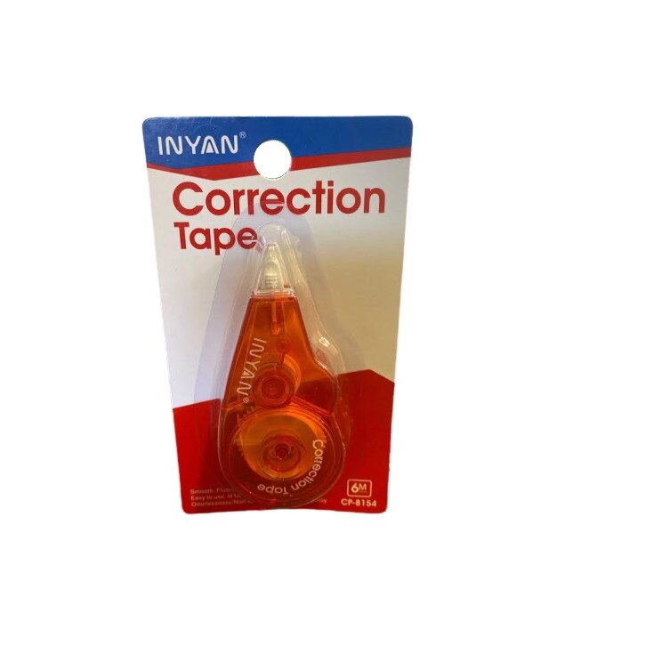 Corector cu banda INYAN, 6 m, rosu