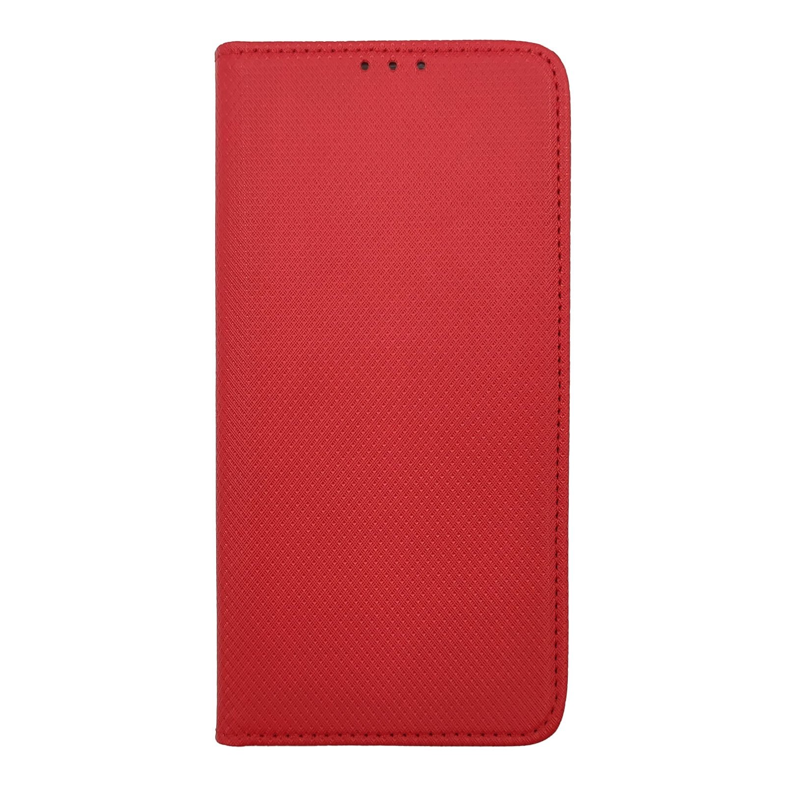 Husa Flip Carte Huawei P40 Lite E Magnetica Cu Stand, Portofel, Antisoc, Viceversa Rosu