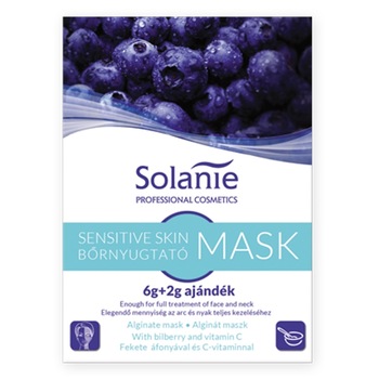 Masca alginata calmanta cu afine si vitamina C, Solanie, 8 g Masca alginata calmanta cu afine si vitamina C, Solanie, 8 g