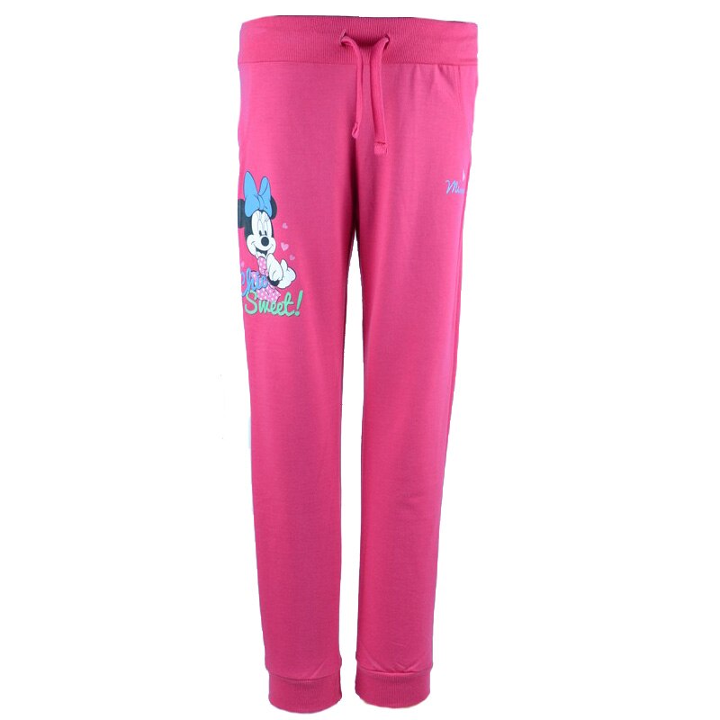 Pantaloni sport pentru fete Disney Minnie Mouse MNMR1, Roz, 134 cm
